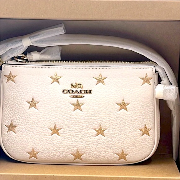 Coach Nolita 15 Star Print with Bear Charm - Picture 2 of 11